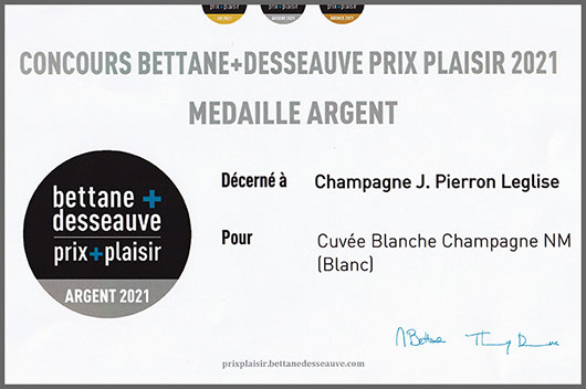 Medaille D'argent 2021 Bettane Et Desseauve